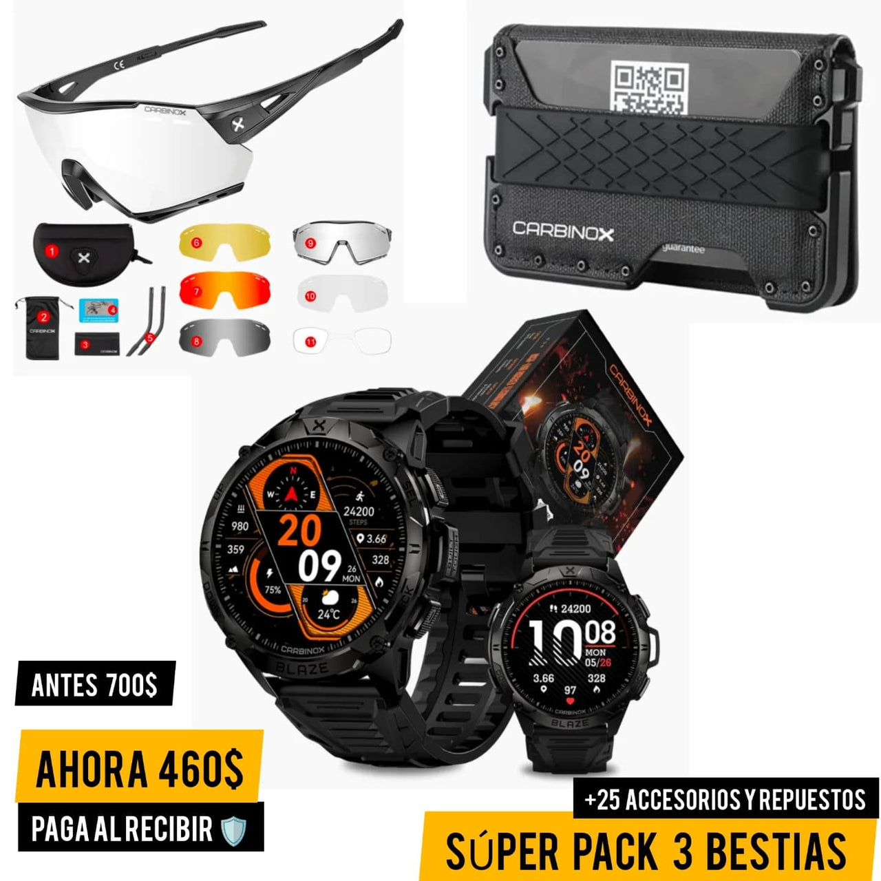 SÚPER PACK CARBINOX